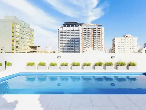 Reservado! Alquiler Departamento Ambiente y Medio. Palermo Full Amenities Vista Abierta. Edificio de Categoría