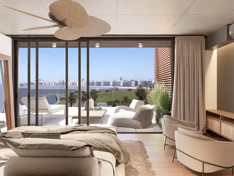 Departamento 2 ambientes con 1 baño