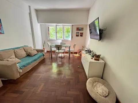 Departamento 3 ambientes con dependencia en Plaza Mitre