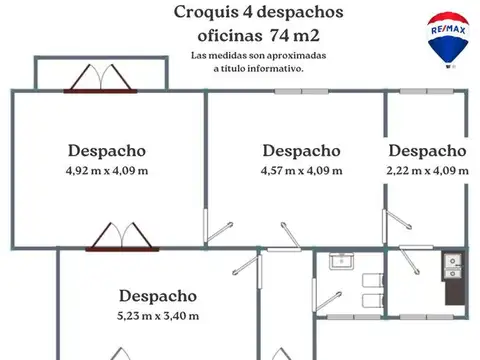 Oficina en Alquiler en San Nicolás, $ 750.000