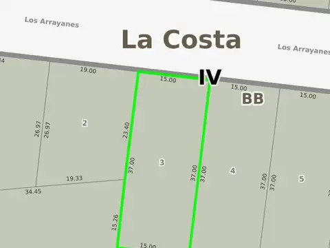 Los Arrayanes e/ Las Lilas y Los Pensamientos