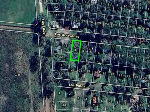 Terreno en Venta 15  mts Frente