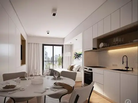 Departamento 3 ambientes con 2 baños