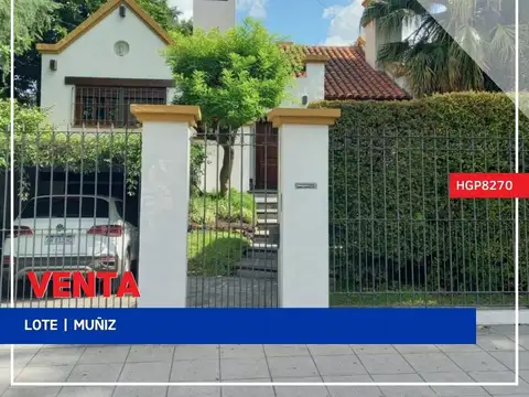 Terreno - Venta - Argentina, Mu?iz - Av. Leon Gallardo 400