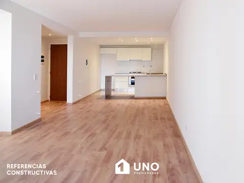 Departamento 2 ambientes con 1 baño