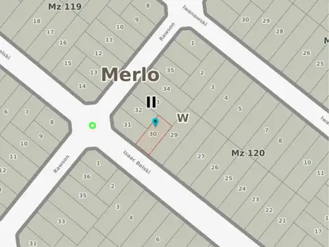 Terreno en Venta en Parque San Martin, USD 39.000