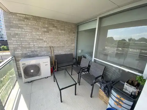 Departamento 2 ambientes con 2 baños