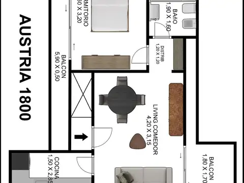 Departamento en Venta 50 años
