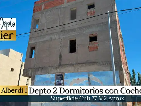 VENTA DEPTO 2 DORM C/ COCHERA ALTOS DE ALBERDI I