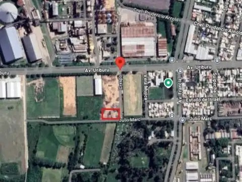 Terreno en Venta 37,10  mts Frente