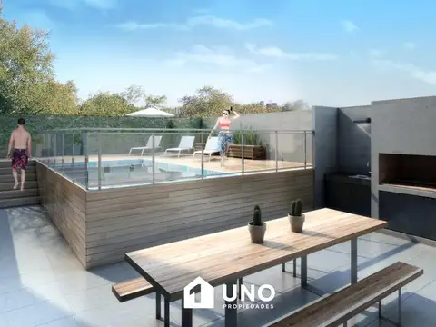 Departamento en Venta de 1 dormitorio