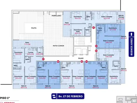 Departamento en Venta en Centro, USD 89.252