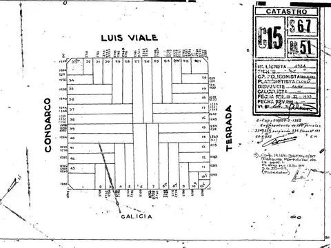 Terreno en Venta 40  mts Fondo