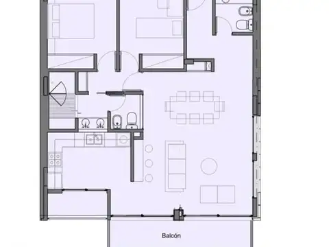 Venta departamento 2 dormitorios Rosario