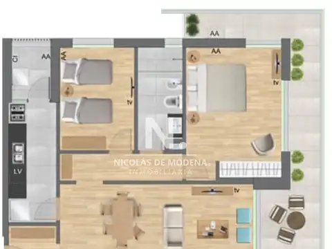 Departamento en Venta en Punta del Este, USD 265.500