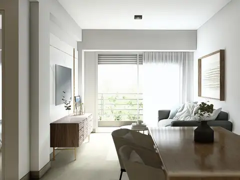 Departamento Monoambiente con 1 baño