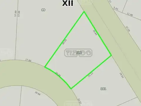 Terreno en Venta de 866,0 m2