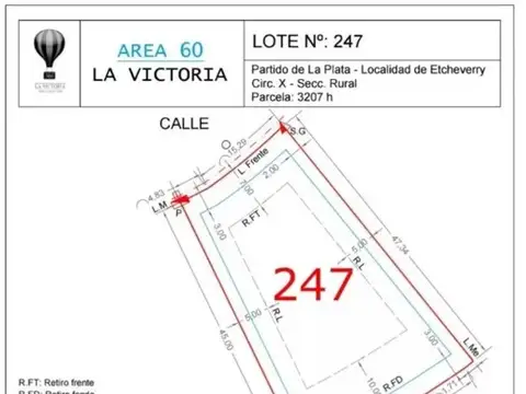 Lote en Venta, La Victoria Polo Country Club. Brandsen