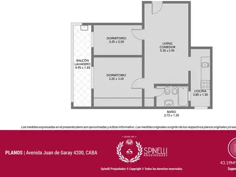 Departamento en Venta en Parque Patricios, USD 92.000