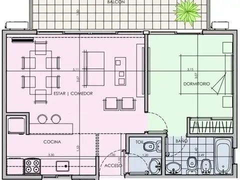 Departamento en Venta 1 año