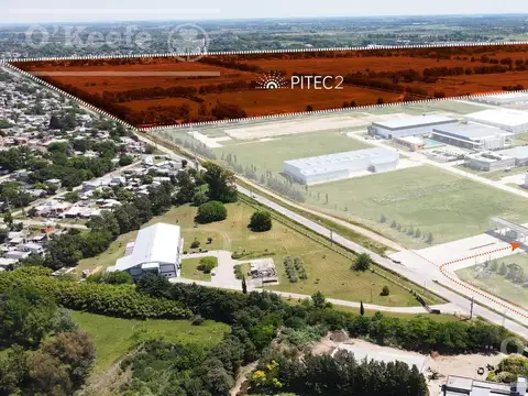 Lote en venta  en PITEC 2 parque industrial - Sup:  2848 m2