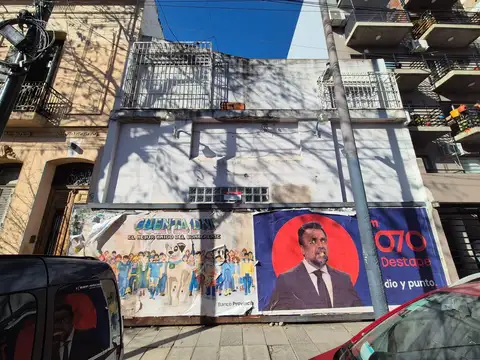 VENTA Excelente Lote de LOTE 8,66 x 61  en Almagro - GRAN OPORTUNIDAD 