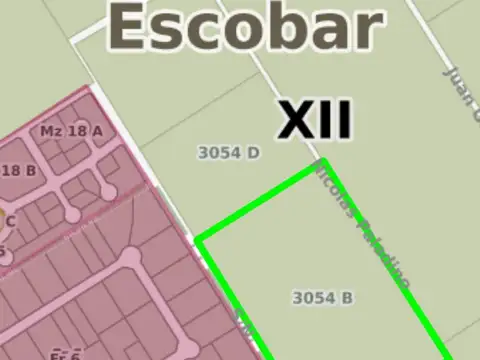 Fracción de campo 68.800 M2 Escobar Ideal Loteo