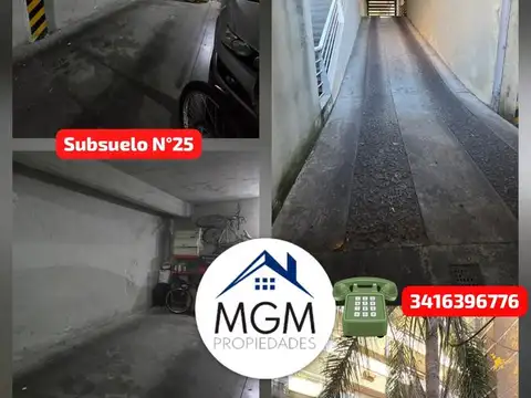 Cochera cubierta en venta-Barrio Martin-Se acepta vehículo en parte de pago