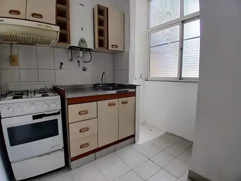 Departamento 2 ambientes con 1 baño