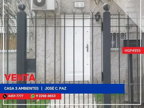 Casa - Venta - Argentina, José C Paz - Zuviria 4300