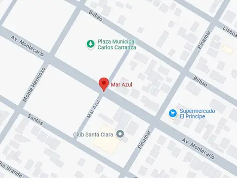 Mar Azul y Avenita Montecarlo