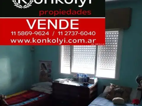 Departamento 3 ambientes con 1 baño