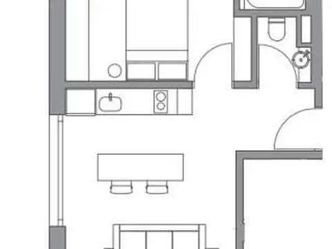 Departamento en Venta con 1 cocheras