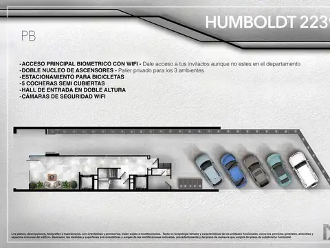 Departamento en Venta en Palermo, USD 116.850