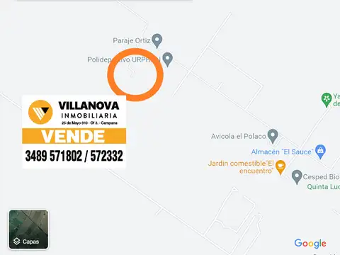 RUTA 193 KM 6 - PARAJE ORTIZ