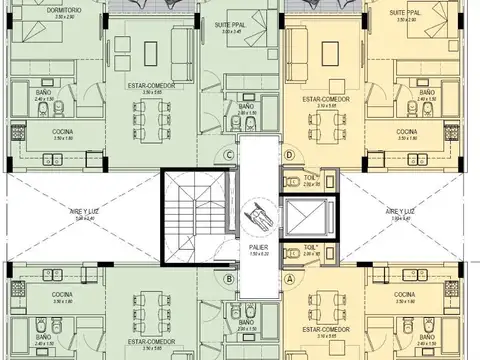 Departamento en Venta de 2 ambientes