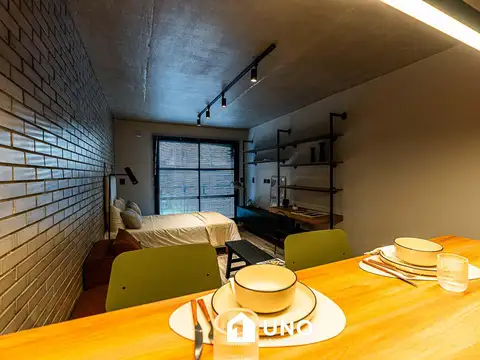 Departamento Monoambiente con 1 baño