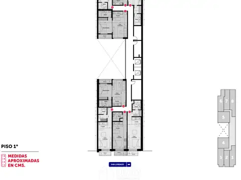 San Lorenzo 1300, Piso 2