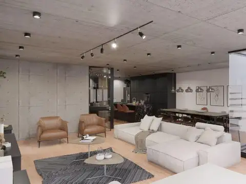 Departamento 3 ambientes con 2 baños