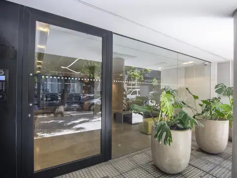 Departamento 2 ambientes con 2 baños