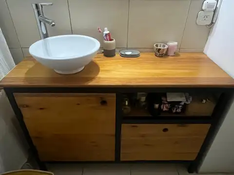 Departamento 2 ambientes con 1 baño