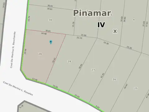 Lote Multifamiliar / Hotelero en Valeria del Mar