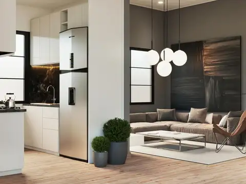 Departamento Monoambiente con 1 baño