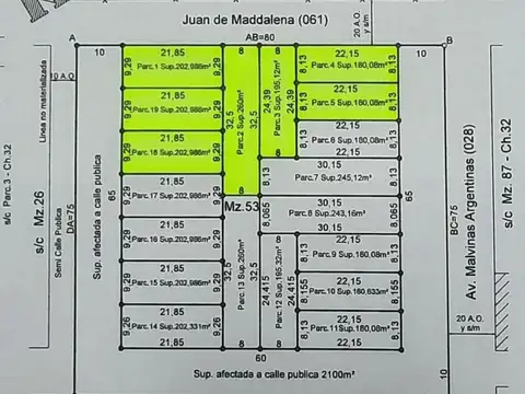 Terreno en Venta en Presidencia Roque Saenz Peña, $ 12.500.000