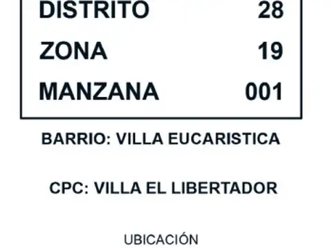 Terreno en Venta en Villa Eucaristica, USD 140.000