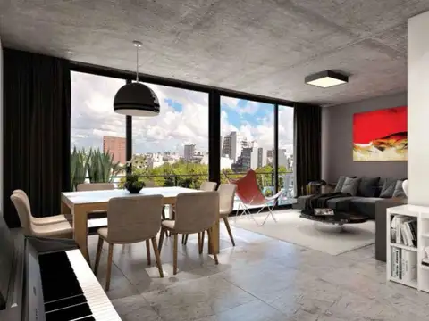 Departamento 4 ambientes con 2 baños