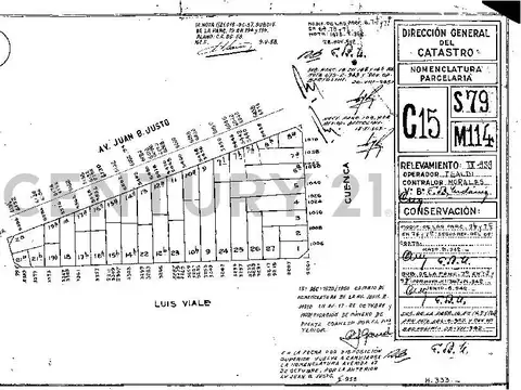 Terreno en Venta 8,66  mts Frente