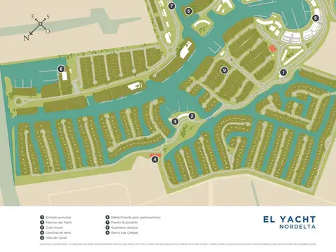 Venta Lote al Rio Barrio El Yacht Lote de 911 m2 Nordelta
