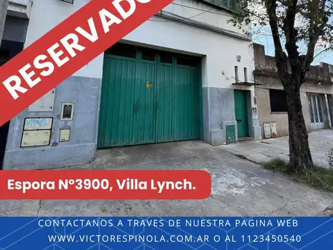 GALPON VENTA VILLA LYNCH ZONA ID 723 MTS