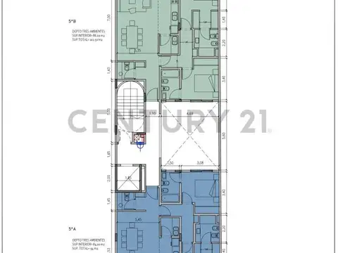 Departamento en Venta de 2 dormitorios